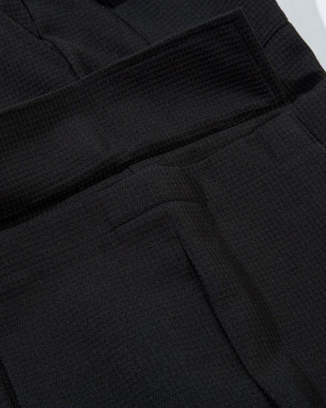 Mein Shop 0 Retro Spring Black Cargo Pants—3855