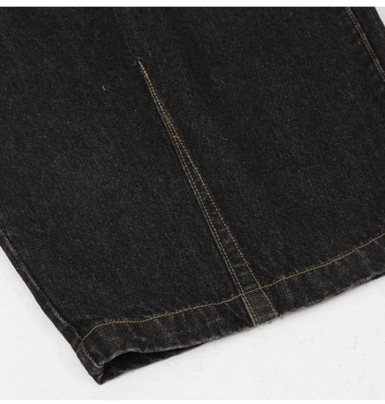 Mein Shop 0 Retro Street Simple Loose Machete Denim Jeans —2774