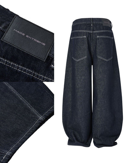Mein Shop 0 Tailor stich Wide-Leg Jeans--4435