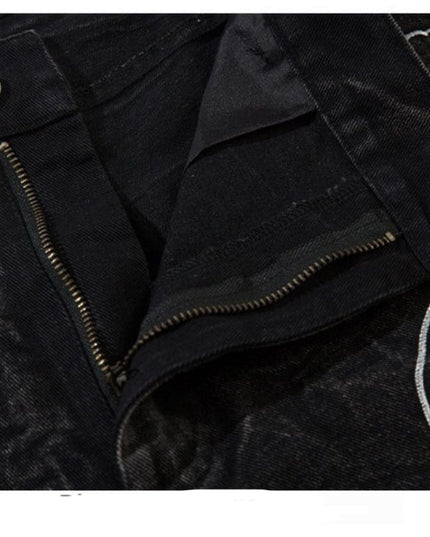 Mein Shop 0 Thunderbolt Denim Straight Jeans—8733