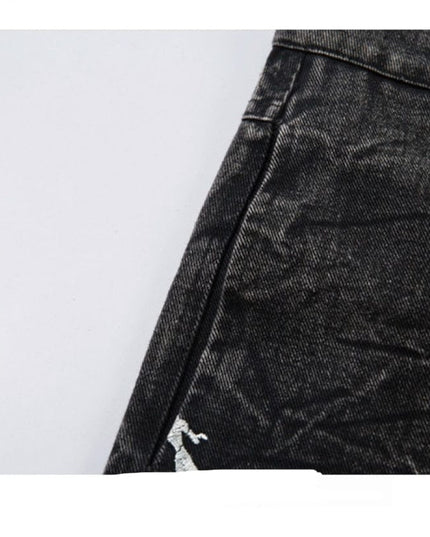 Mein Shop 0 Thunderbolt Denim Straight Jeans—8733
