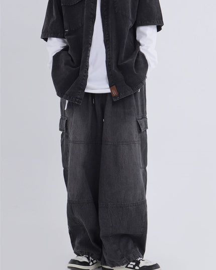 Mein Shop 0 Urban Drift Washed Wide-Leg Jeans—7936