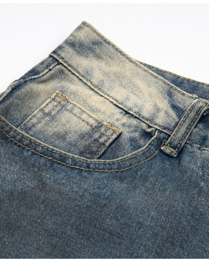 Mein Shop 0 Urban Edge Ink Splatter Denim Jeans —7529