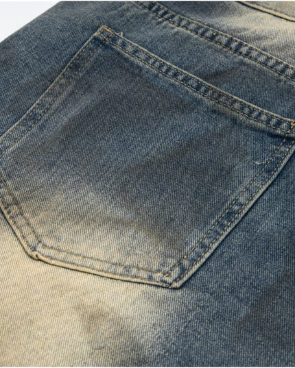Mein Shop 0 Urban Edge Ink Splatter Denim Jeans —7529