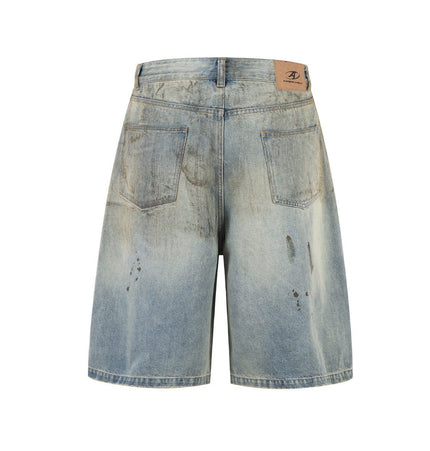 Mein Shop 0 Urban Edge Washed Denim Short—5539