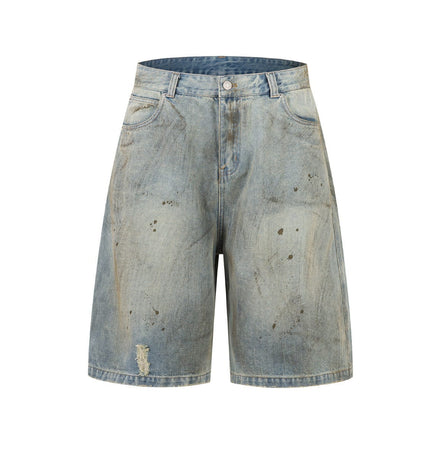 Mein Shop 0 Urban Edge Washed Denim Short—5539