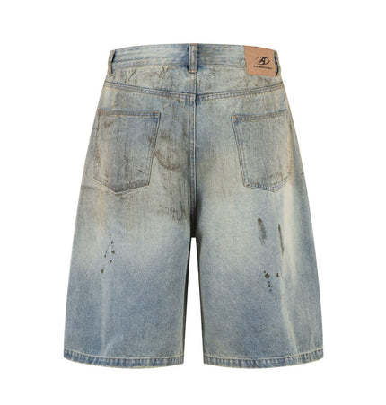 Mein Shop 0 Urban Edge Washed Denim Short—5539