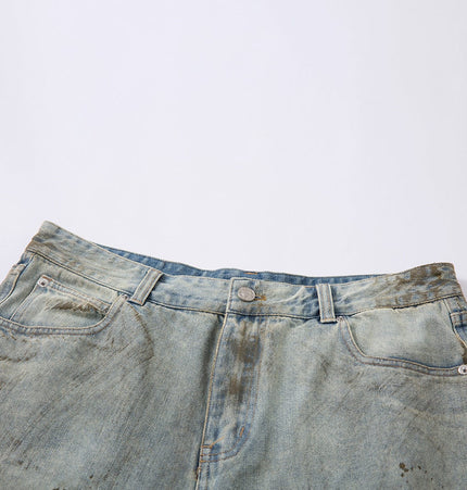 Mein Shop 0 Urban Edge Washed Denim Short—5539