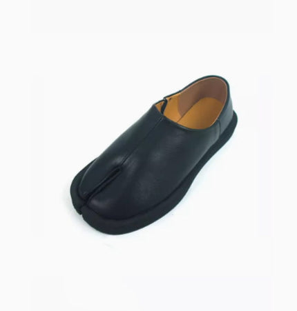 Mein Shop 0 Velvet Hoof Luxe: Genuine Leather Split Toe Shoes—-4611