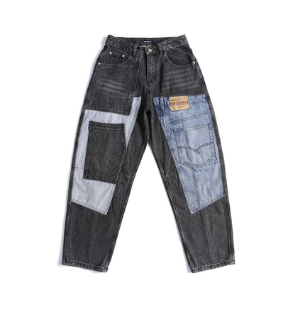 Mein Shop 0 Vintage Patchwork Jeans —7097