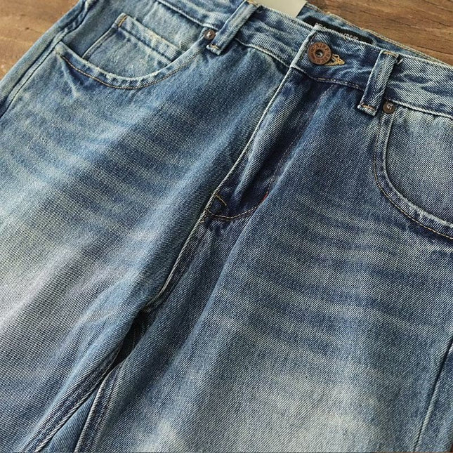 Mein Shop 0 Vintage Vibe Straight Jeans—9083