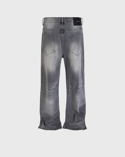 Mein Shop 0 Vintage Washed Straight Neutral Jeans—4833