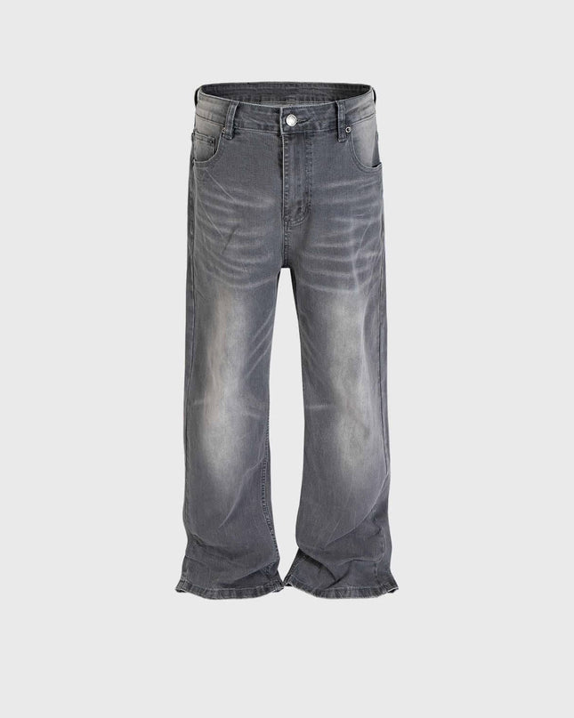 Mein Shop 0 Vintage Washed Straight Neutral Jeans—4833