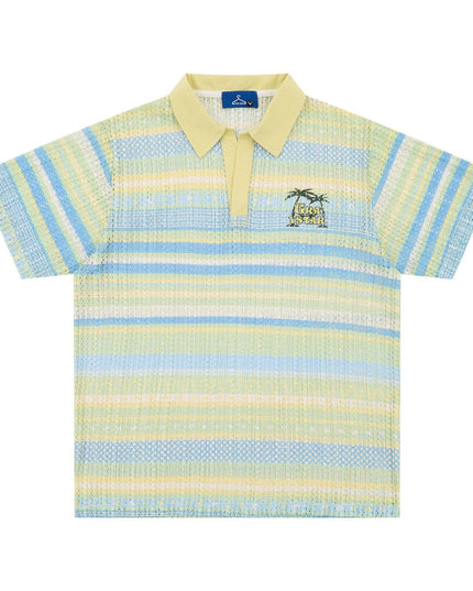 Mein Shop 0 Yellow / S Printed Shirt Loose Leisure All-matching Men's Top