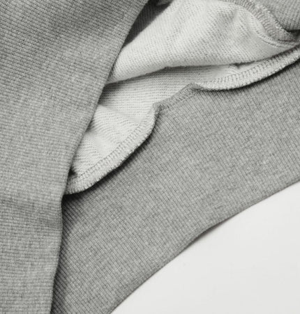 TALKLESSFASHION 0173 American high-end trend solid color neutral deconstructed coat design men's loose cardigan hooded sweatshirt