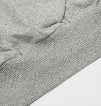TALKLESSFASHION 0173 American high-end trend solid color neutral deconstructed coat design men's loose cardigan hooded sweatshirt