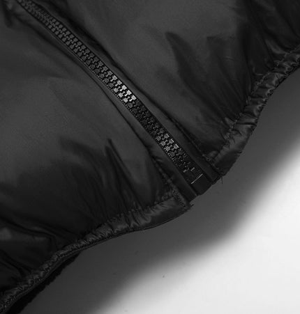TALKLESSFASHION 0197 American trend high street street trend deconstruction thickened design jacket men's winter short and wide warm cotton clothes