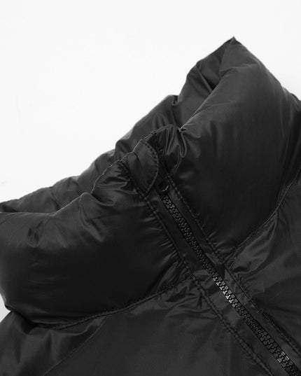 TALKLESSFASHION 0197 American trend high street street trend deconstruction thickened design jacket men's winter short and wide warm cotton clothes
