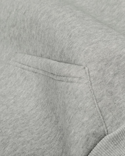 TALKLESSFASHION 0276 American street trend neutral trend retro solid color simple design short and wide men's thickened hooded sweatshirt
