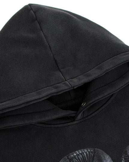 TALKLESSFASHION 2022 American retro trend heavy compound washed snake year limited design men's hooded loose hooded sweatshirt