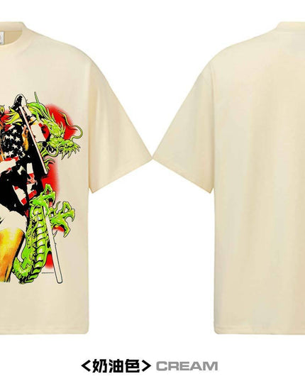 TALKLESSFASHION 2026 Cross-border Playboi Carti Summer Cotton Short Sleeve T-Shirt Men's American Crew Neck Dropped Shoulder Couple Short Sleeves