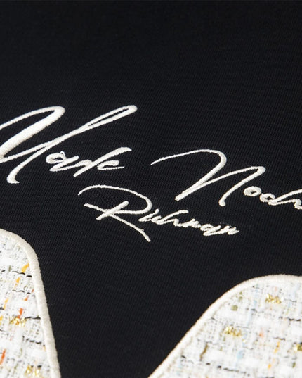 TALKLESSFASHION 2727 American retro high street trend men's and women's high-end letter 10,000 needle embroidery picture design men's hooded sweatshirt