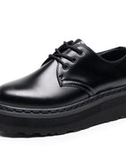 Thick sole -- black lin