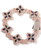 Rose gold navy