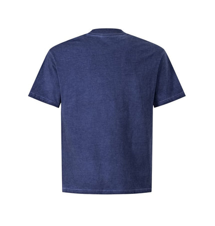 TALKLESSFASHION Abstract print T-shirt short sleeve men's top cotton crew neck casual shirt loose summer ins hip hop street trend