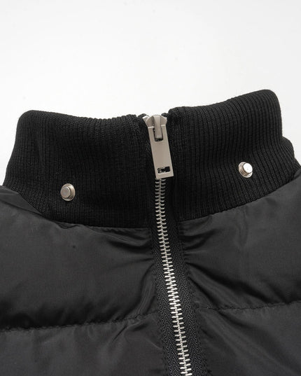 TALKLESSFASHION American Fur Collar Cropped Puffer
