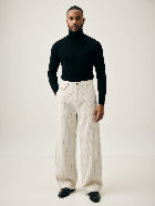 Striped Scimitar Trousers