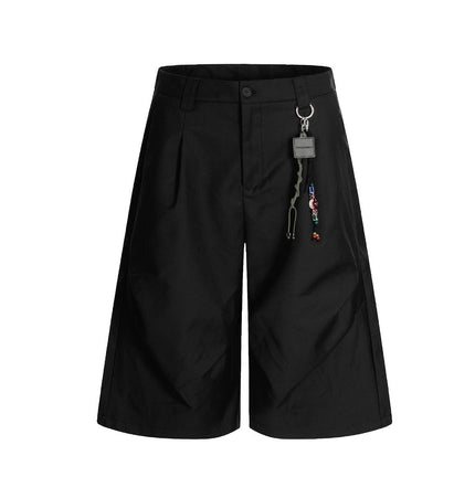 TALKLESSFASHION American Retro Drapy Pleated Suit Pants