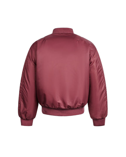 TALKLESSFASHION American Retro Padded Bomber Jacket