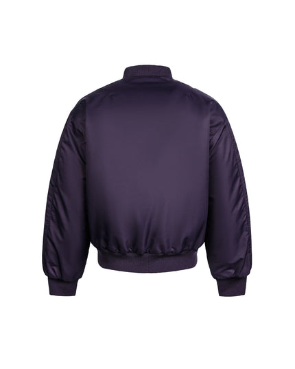 TALKLESSFASHION American Retro Padded Bomber Jacket