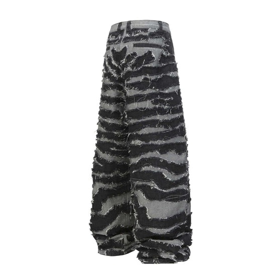 Zebra Patch Denim