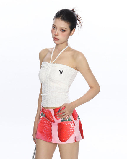 TALKLESSFASHION BIGGOLD sexy hot girl halterneck strap bandeau vest women's summer pure desire vacation style slimming sleeveless top