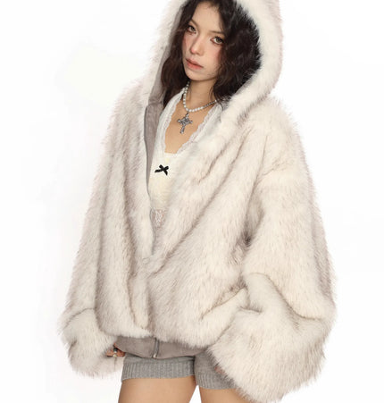 TALKLESSFASHION BIGGOLD suede reversible eco-friendly fur cotton jacket women's winter thickened warm flight jacket tide