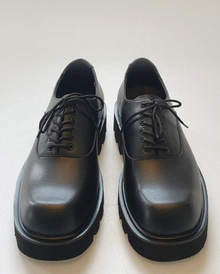 TALKLESSFASHION Black / 36 Laid-Back Derby Originals—9115