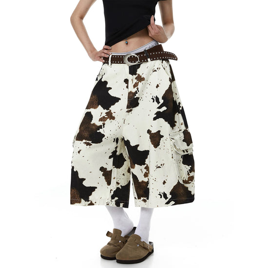 Cow Camo Scimitar Short