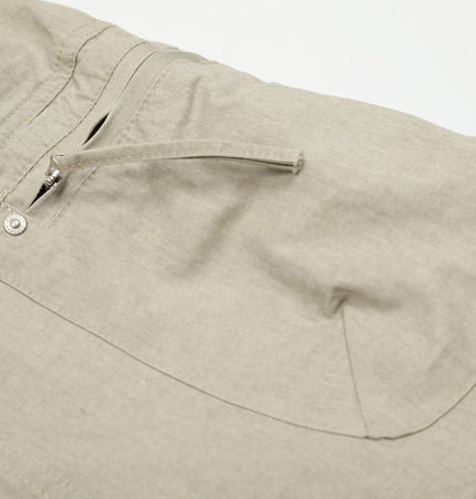 TALKLESSFASHION C896 American Vintage Summer High-End Multi-Pocket Outdoor Design Men's Loose Cropped Casual Cargo Shorts