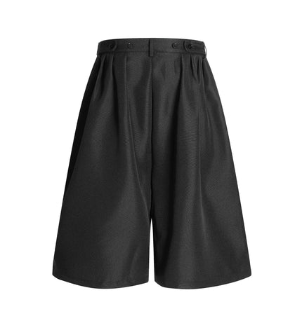 TALKLESSFASHION C910 American retro summer high-end multi-color pendant design men's loose cropped casual shorts