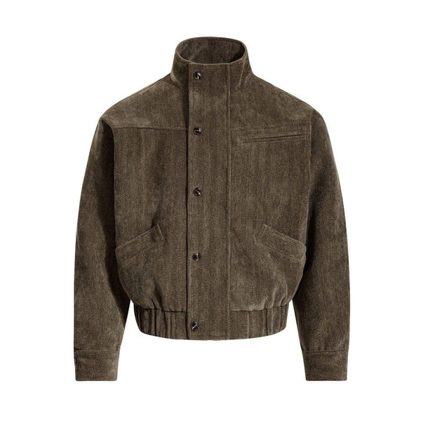 Cargo Stand-Up Collar High Street Jacket