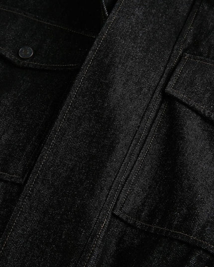 TALKLESSFASHION Chaotic Contrast Patchwork Street Jacket