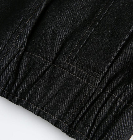 TALKLESSFASHION Chaotic Contrast Patchwork Street Jacket