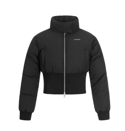 TALKLESSFASHION Cinched Waist Padded Jacket