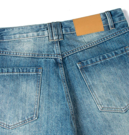 TALKLESSFASHION Clean Fit Machete Denim