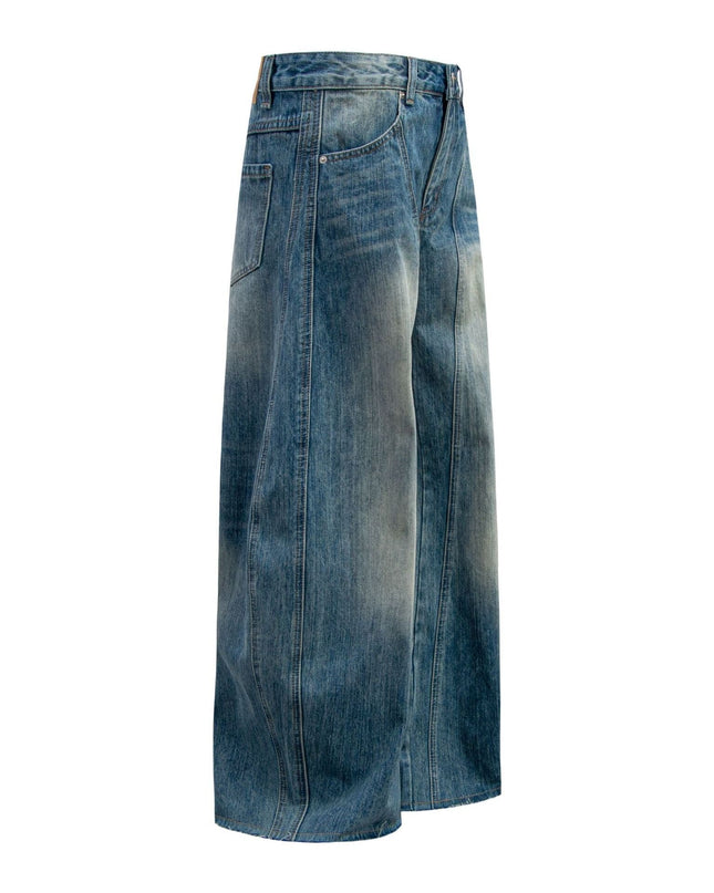 TALKLESSFASHION Clean Fit Machete Denim