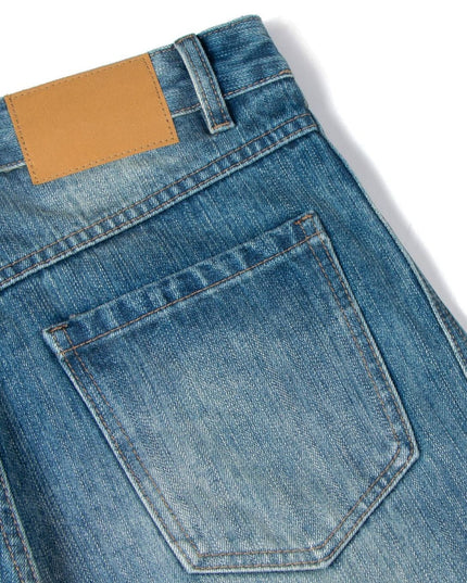 TALKLESSFASHION Clean Fit Machete Denim