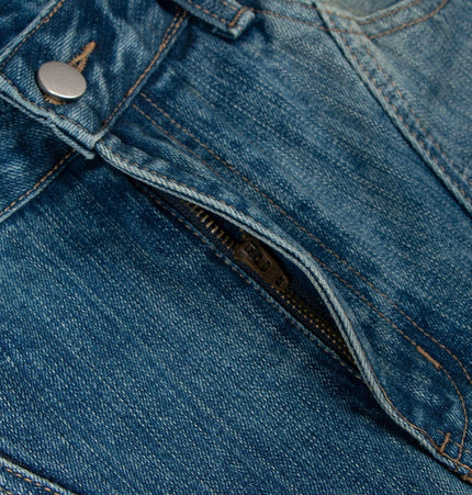TALKLESSFASHION Clean Fit Machete Denim
