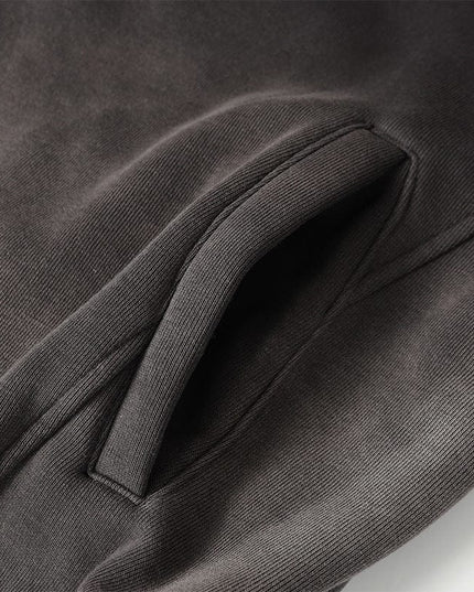 TALKLESSFASHION Deconstructed Gradient Zipper Jacket